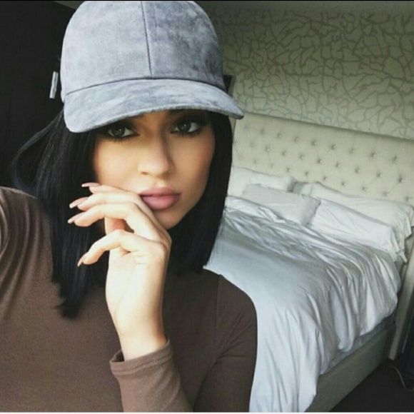 Accessories - Gray suede dad hat baseball cap