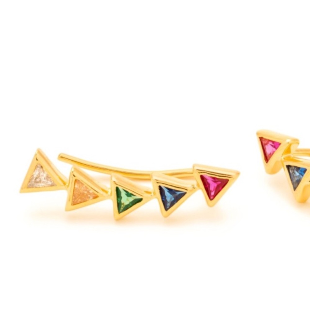 Vivienne Ear Climber gold plated