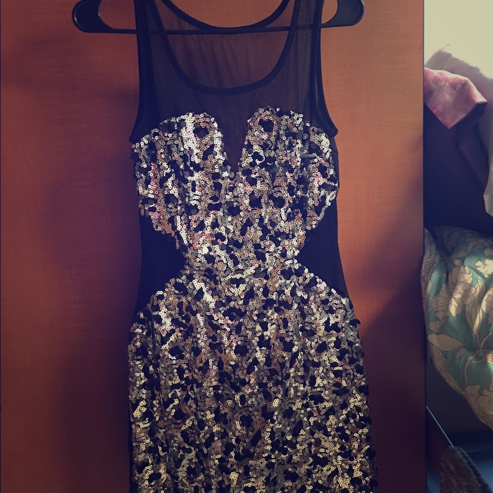 Sequined club dress