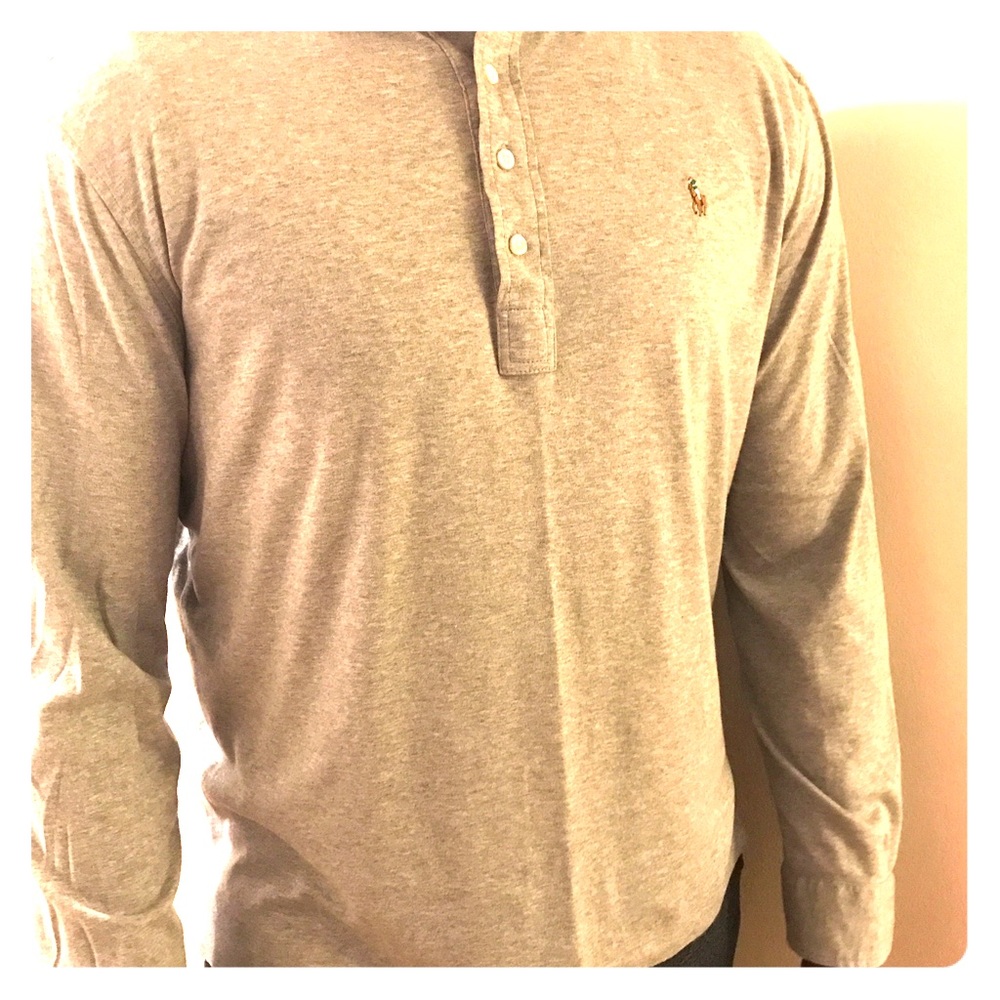 Gray Polo Shirt