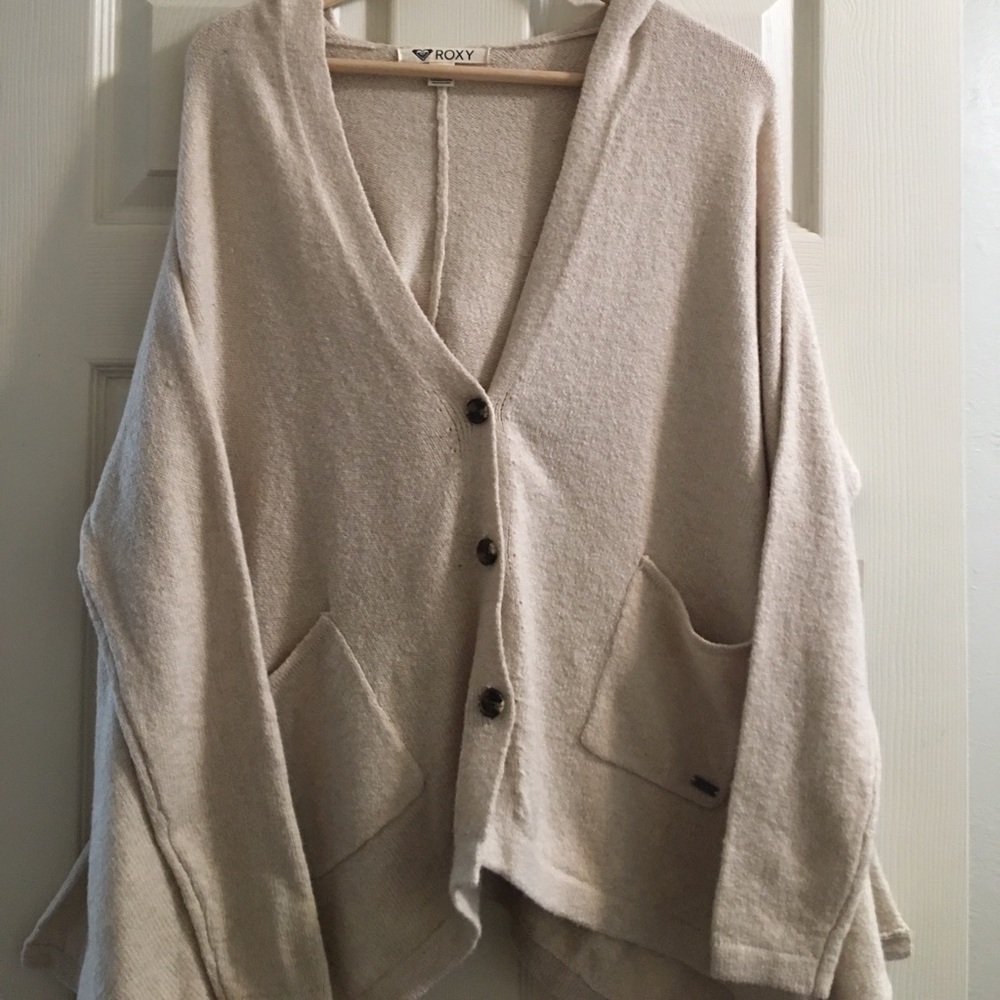 NWT Roxy Hooded Cardigan