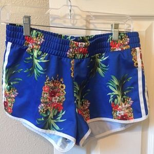Adidas *RARE* Pineapple athletic shorts