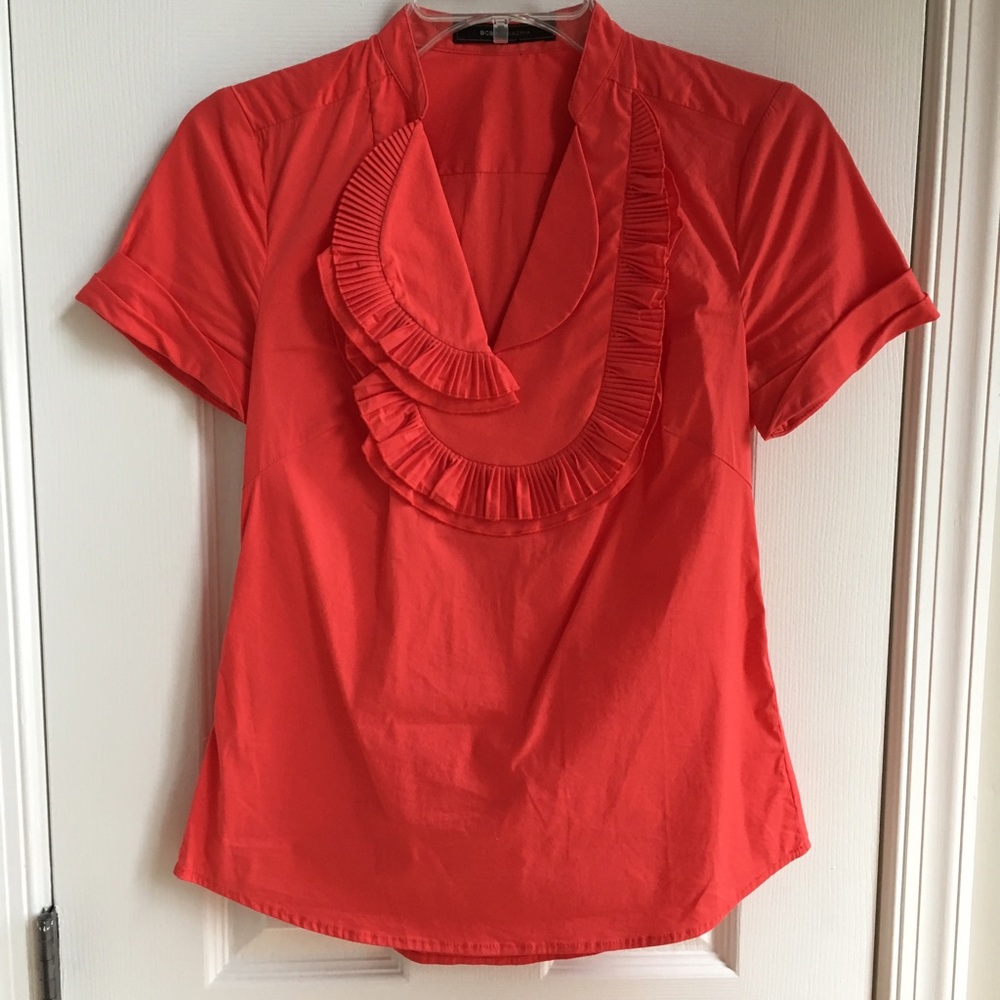 Coral BCBGMaxazria blouse/top