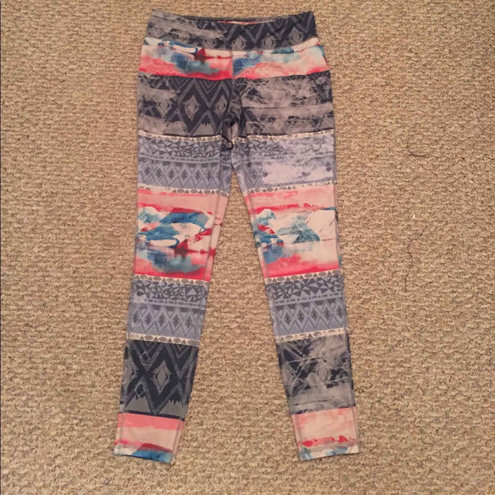 Aztec exercise leggings