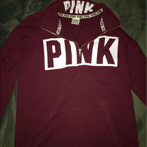 Victoria's Secret Pink Quarter Zip