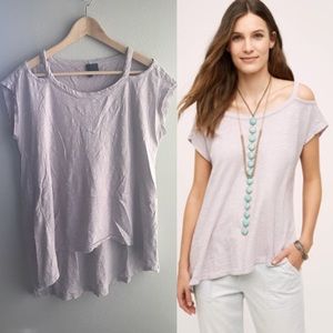 Anthropologie Off the Shoulder Tee