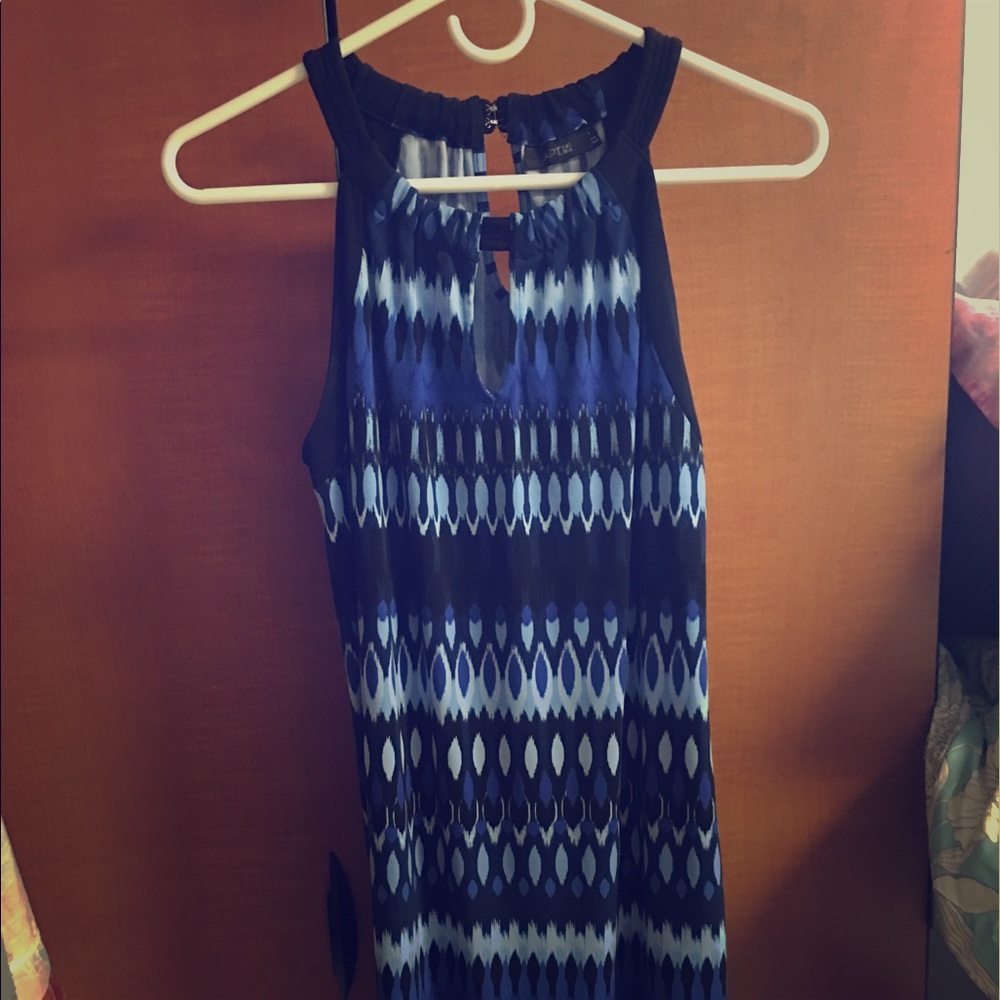 Tribal print dress