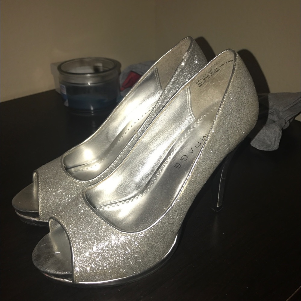 Glitter Heels Size 8