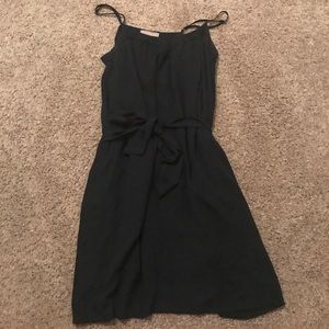 Navy banana republic shift dress