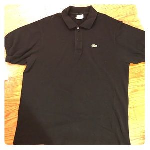 Black Lacoste Polo Shirt