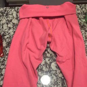 Pink LuluLemon Leggings