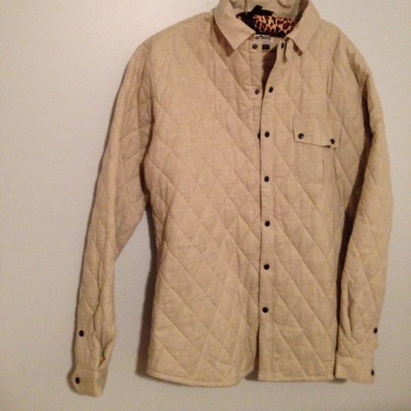 47 off Barbour Other NWOT Men's Barbour Quilted Tan Cream Spring Jacket from Brittany's
