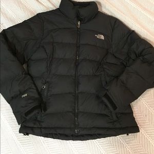 Black North Face Coat