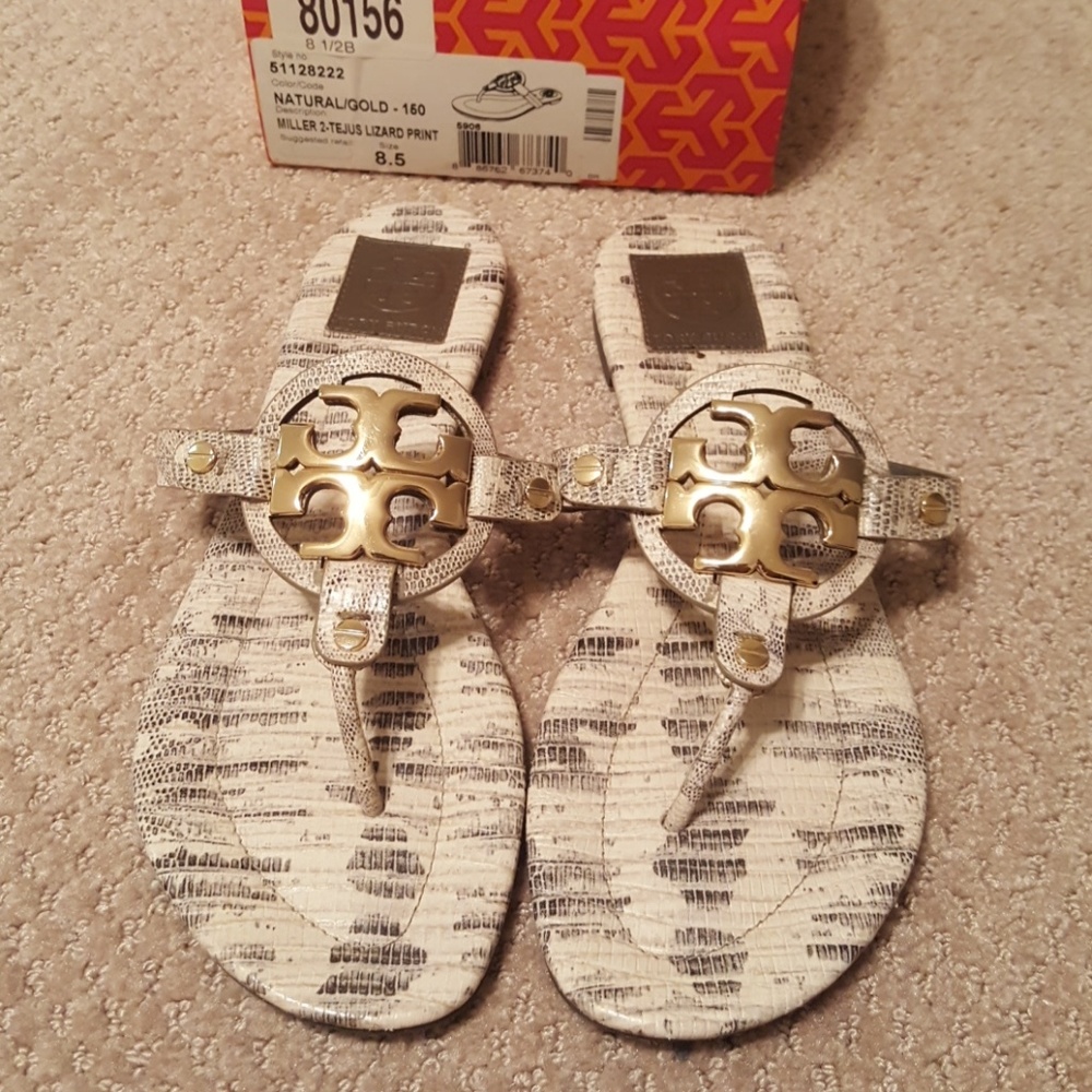 Tory burch miller sandals