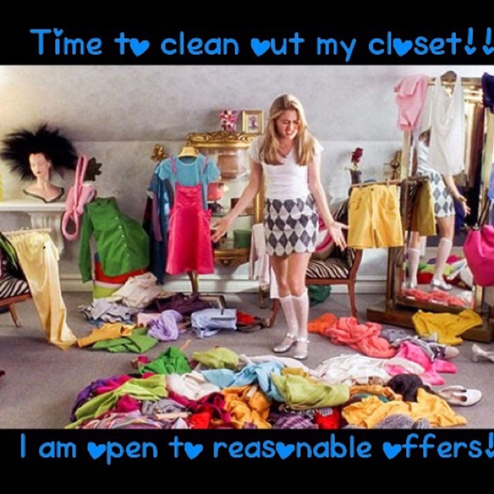 Cleaning out my closets!! Make a reasonable offer!