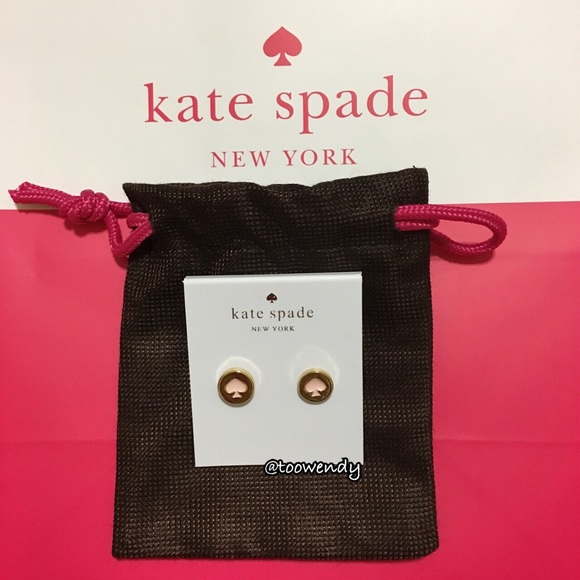 Kate Spade Signature Mini Stud Earrings - Picture 2 of 3