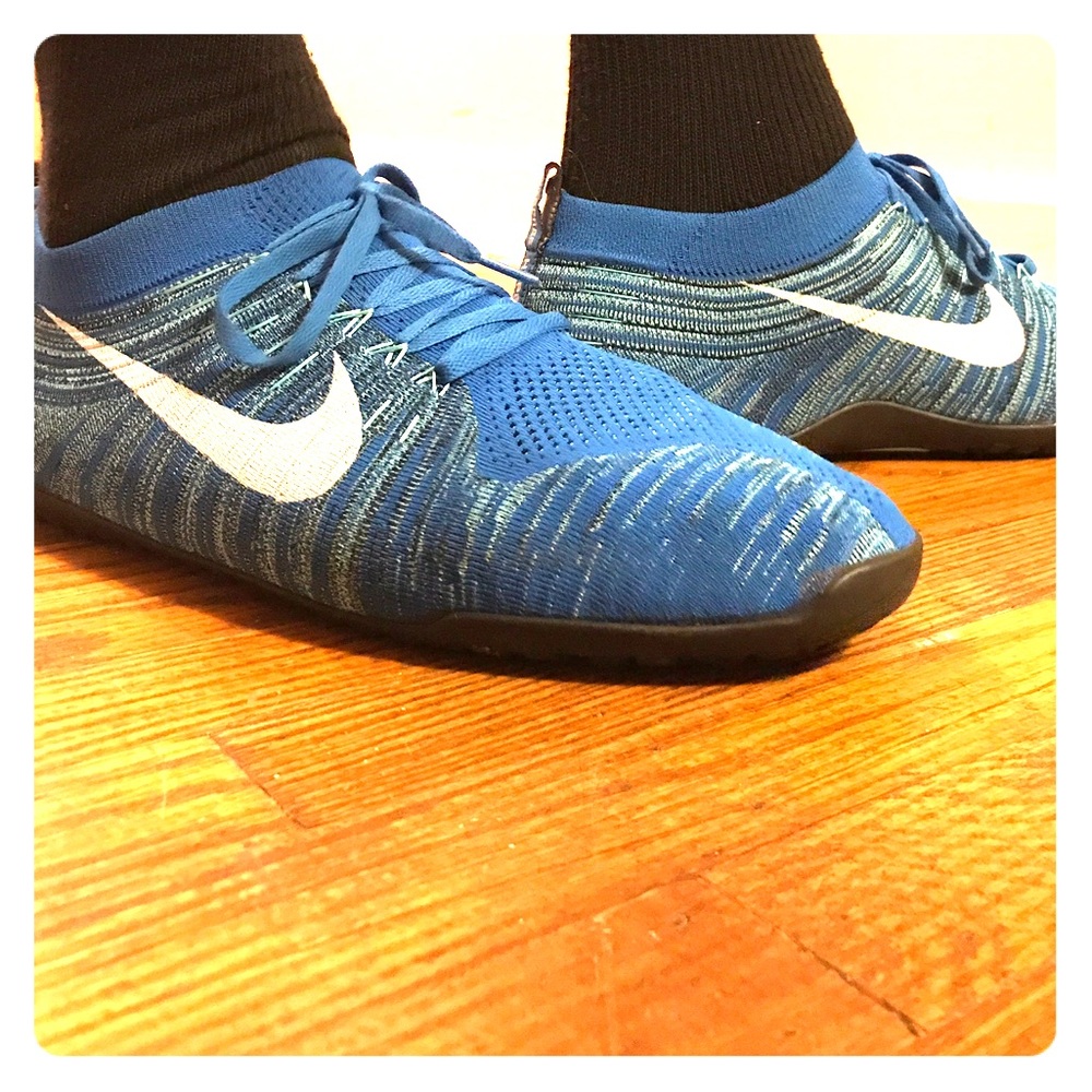 Blue Nike Sneakers