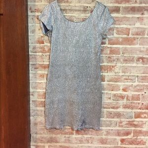 Silver sparkly dress