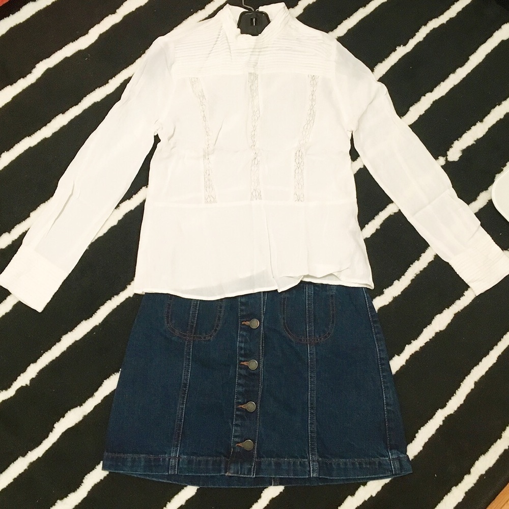 Demin skirt