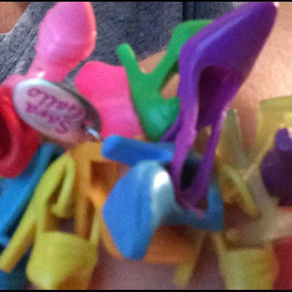 Sara Gallo Barbie Shoe Bracelet in Garden Party