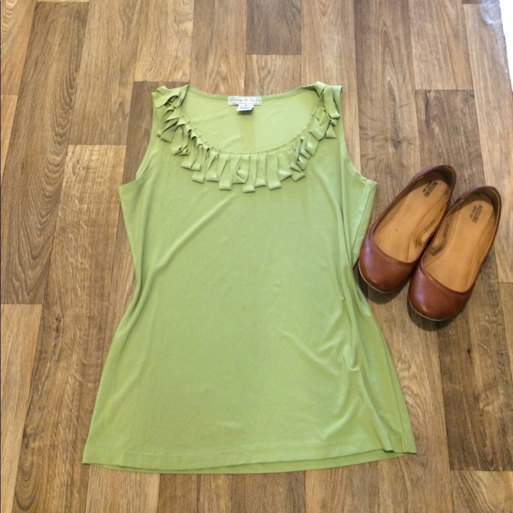 Adorable Green Tank