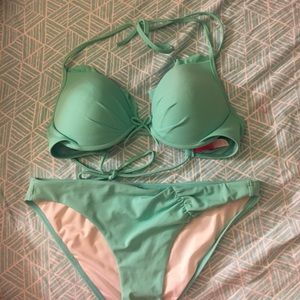 VS teal bikini