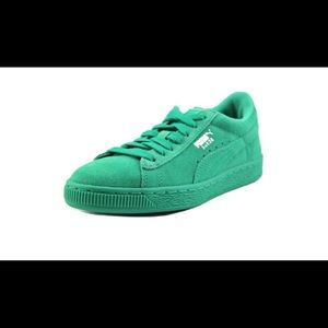 Simply green suede jr puma