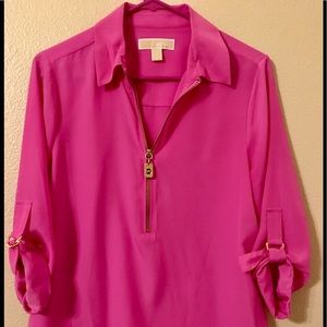 Michael Kors blouse color pink