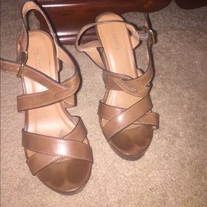 Brown heels