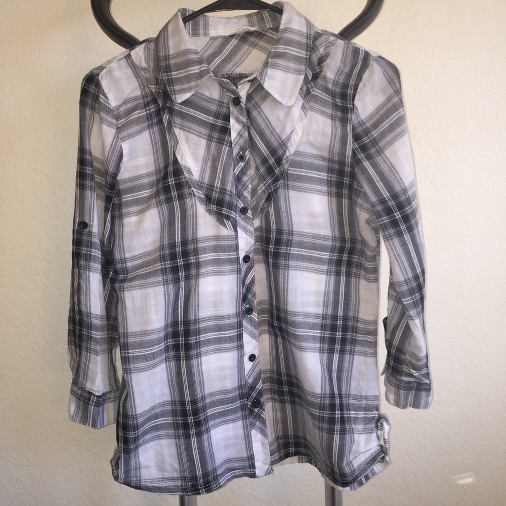 Maurice's 3/4 Sleeve Button Down Shirt