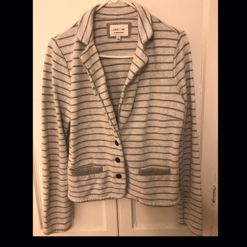 Striped blazer