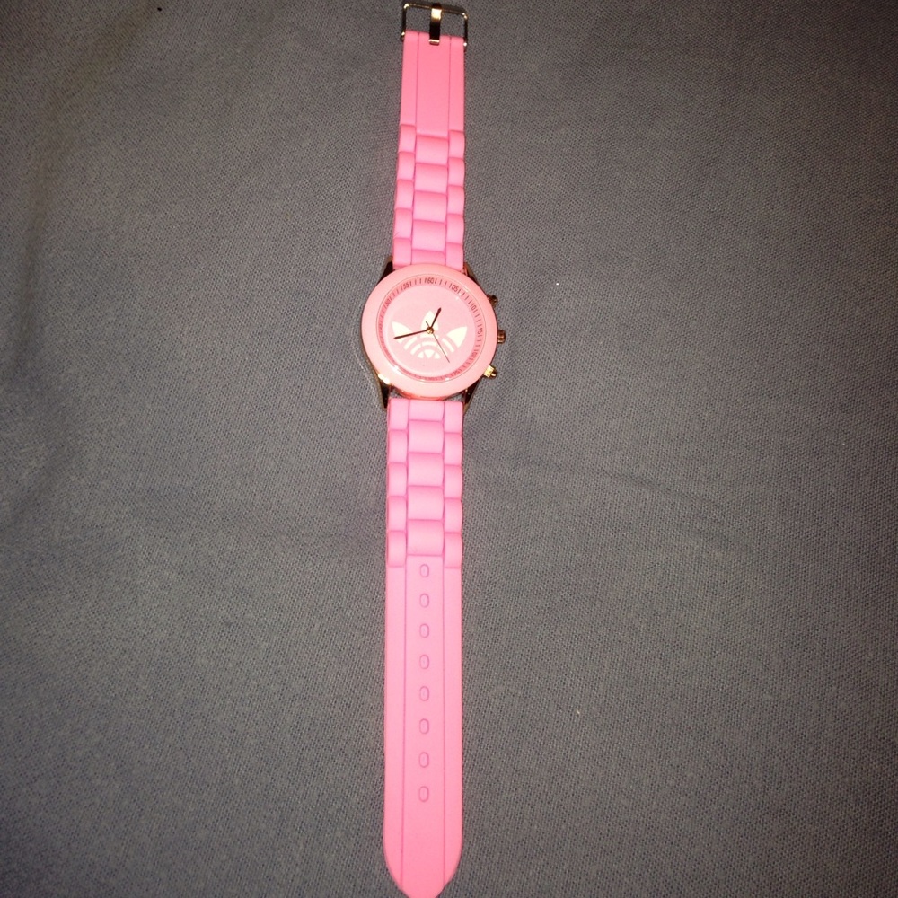 Pink Adidas watch 💕