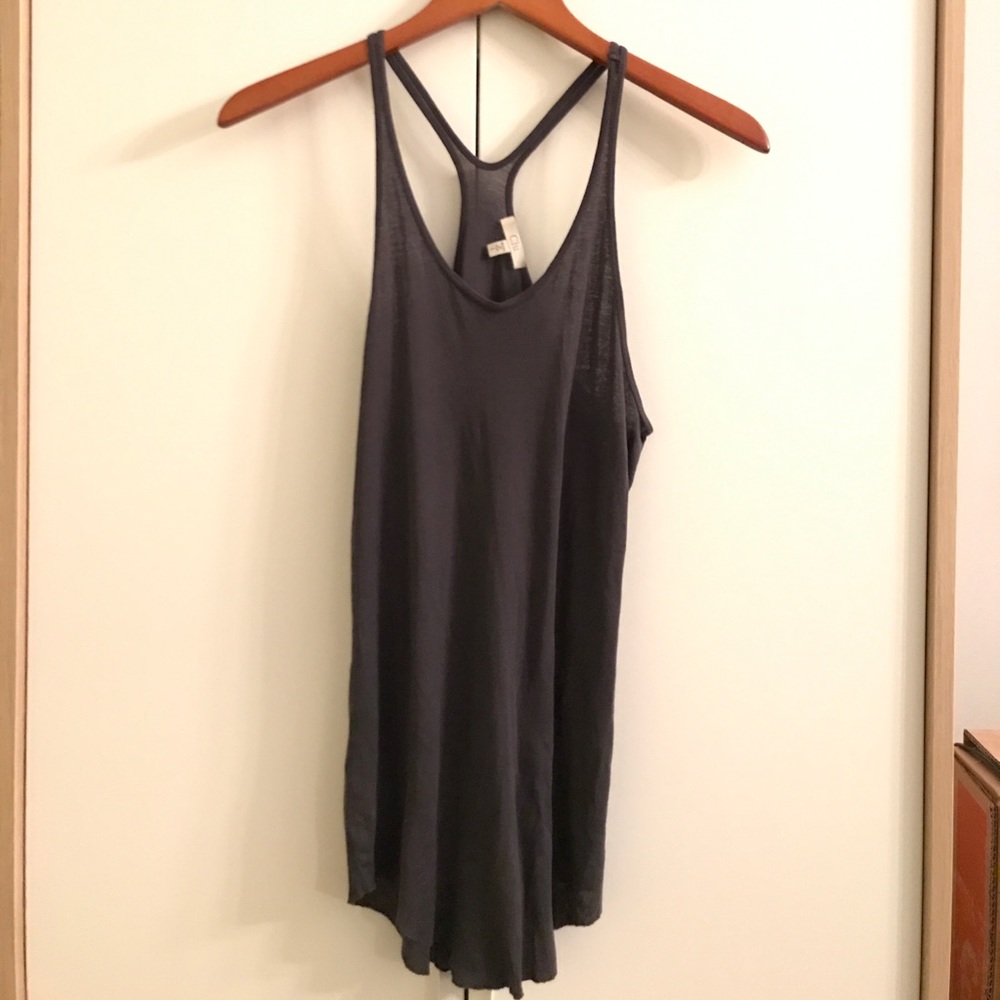 Slate Grey Racerback Tank