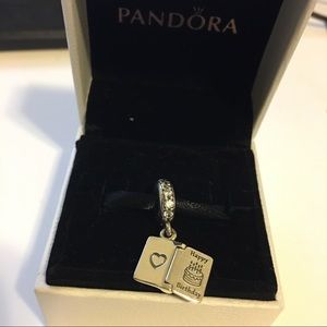 Happy Birthday Pandora Silver Charms.