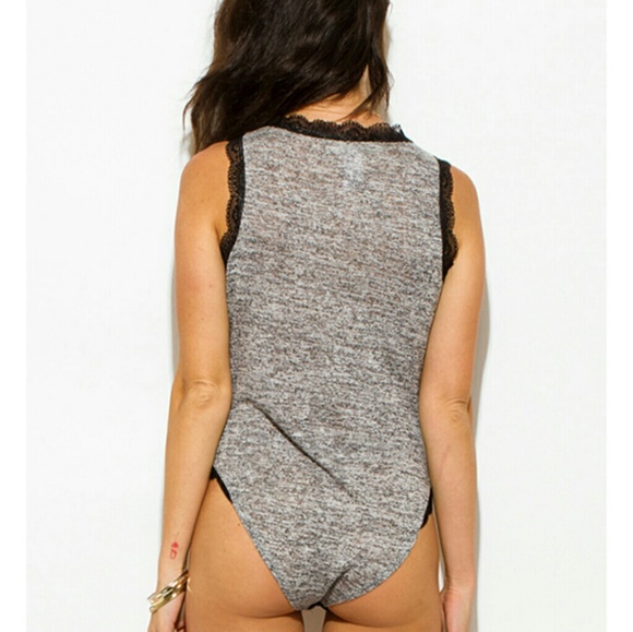 Gray body suit - Picture 2 of 3