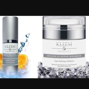 Kleem Organics Serum & Moisturizer Set