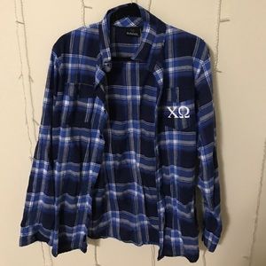 Chi Omega flannel