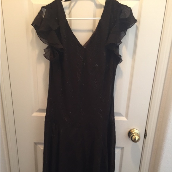 Dresses & Skirts - SHARK TAIL DRESS WITH SHIMMERY PINSTRIPES