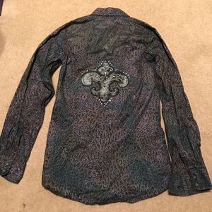 Rock 47 by Wrangler Cheetah Printed Shirt