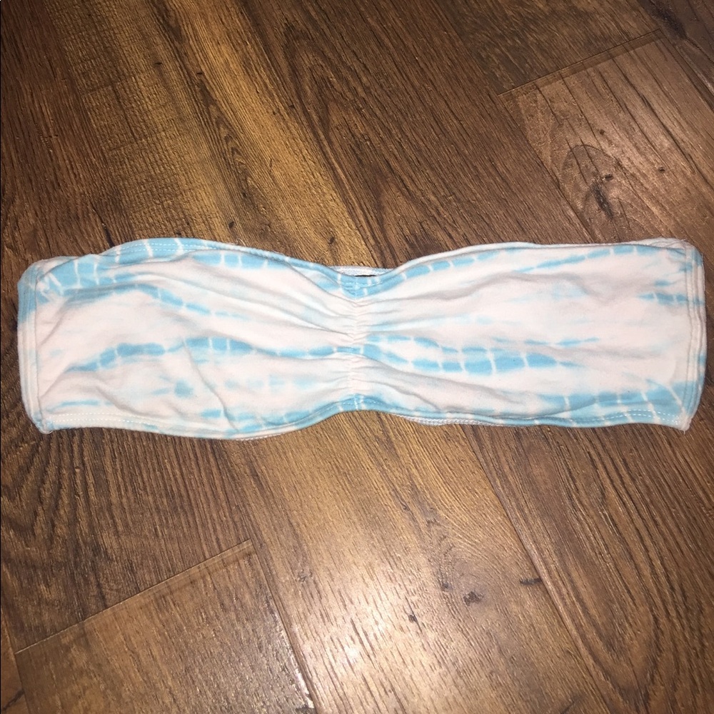 Nollie Bandeau from Pacsun in Blue tyedye XL
