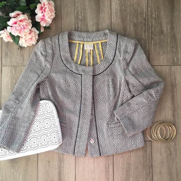 Anthropologie Jackets & Blazers - Anthropologie Crop Brocade Eyes For You Jacket