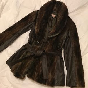 H&M fur coat