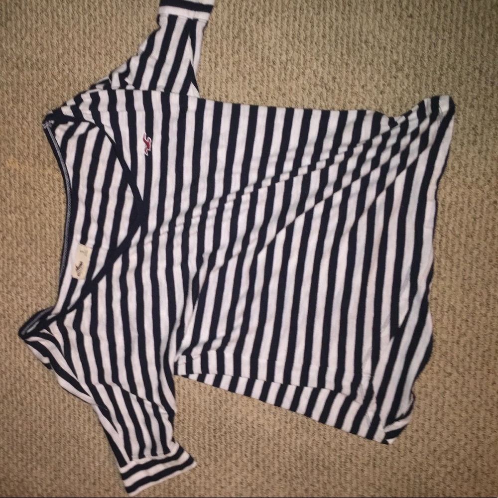 Black and White Striped T-shirt