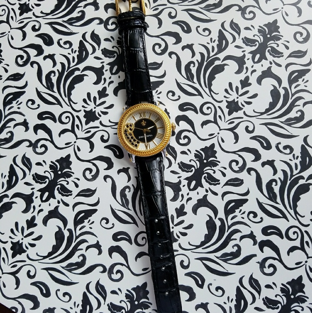 Judith Ripka floating heart watch