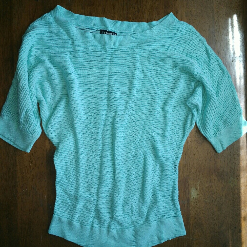 Short sleved semi swearter