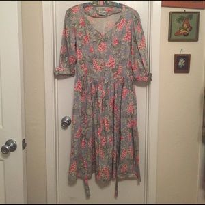 Vintage Floral Dress