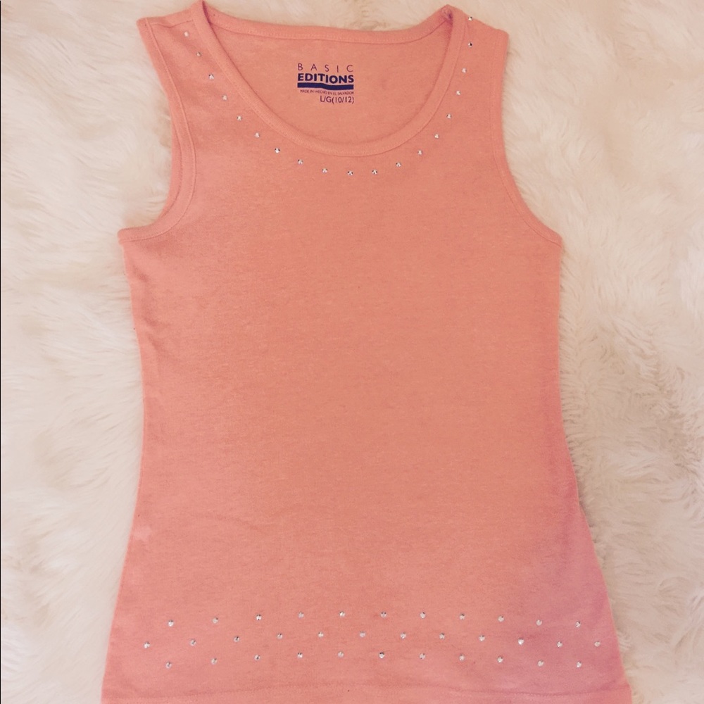 Light Orange Tank Top