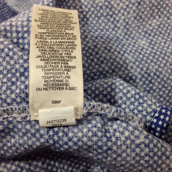 DKNY Jeans Button-Down Shirt with Stars Print - Picture 7 of 7