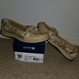 Sperry Leopard sequins