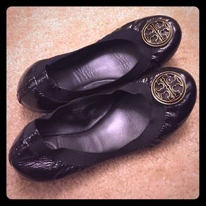 Tory Burch Caroline Patent Ballet flats size 7